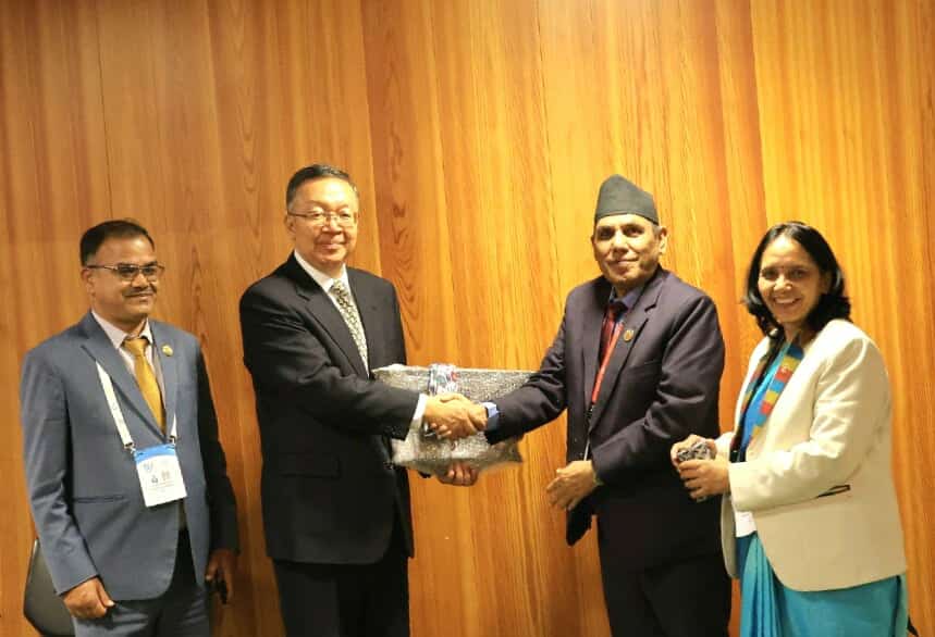 Image of अध्यक्ष दाहालले गरे विभिन्न देशका संसदीय प्रतिनिधि मण्डलसँग भेटवार्ता